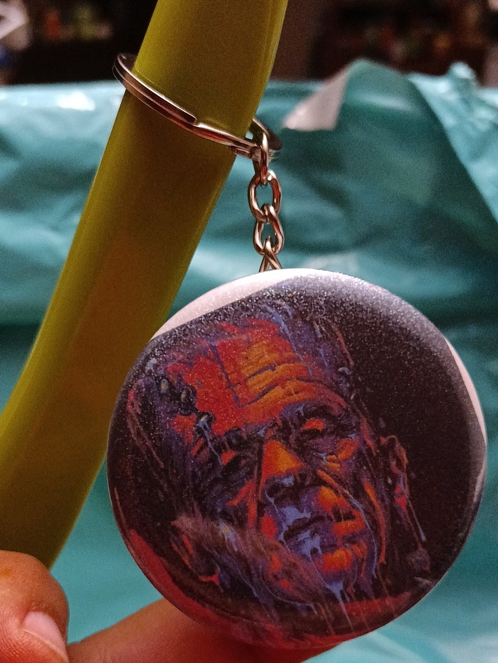Frankenstein The monster Keychain